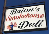 Brion's Smokehouse Deli Sign | Mosaic Technolgies