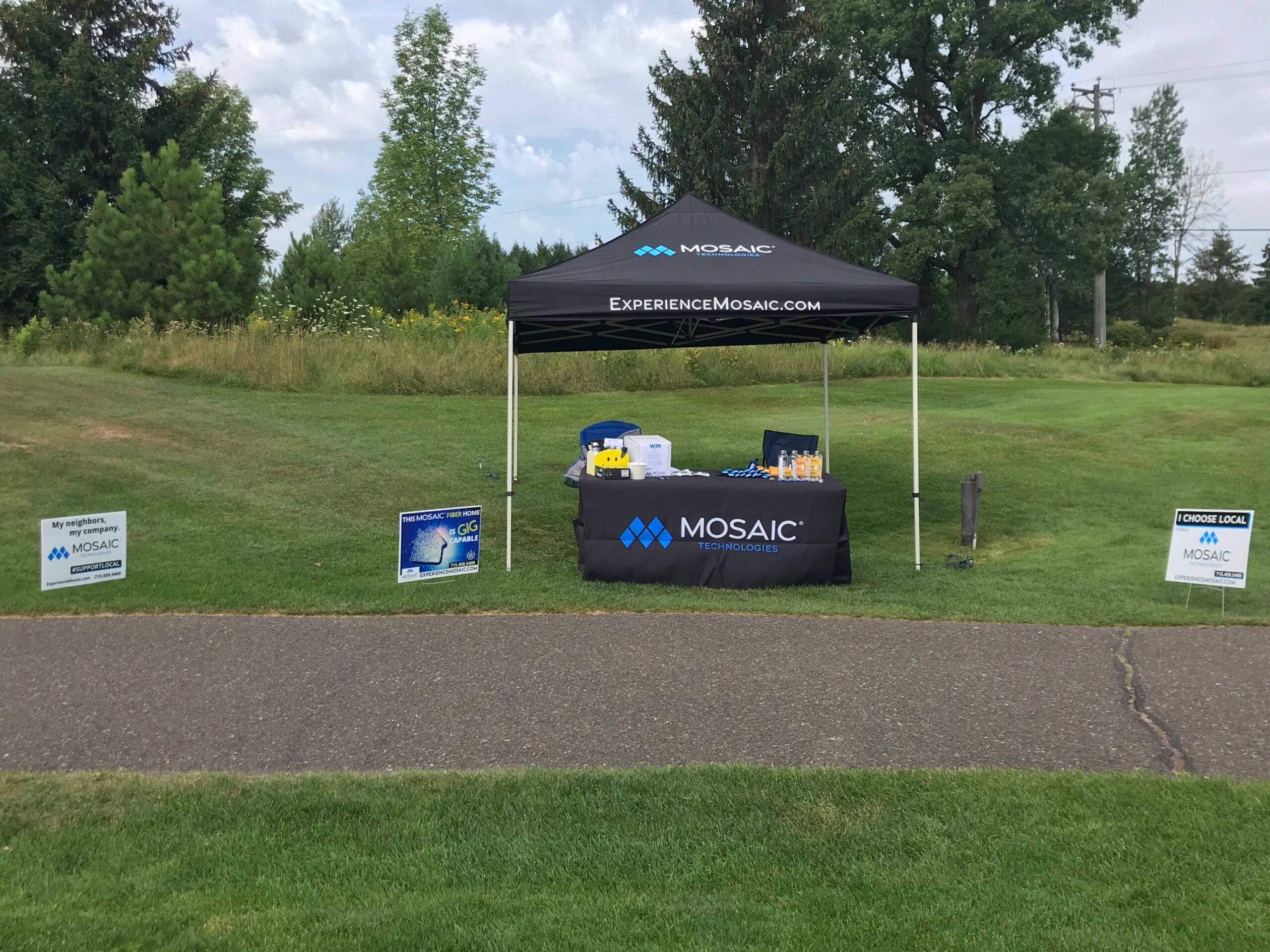Salute to Industry Golf Outing 2020 - Hole 18 | Mosaic Technolgies