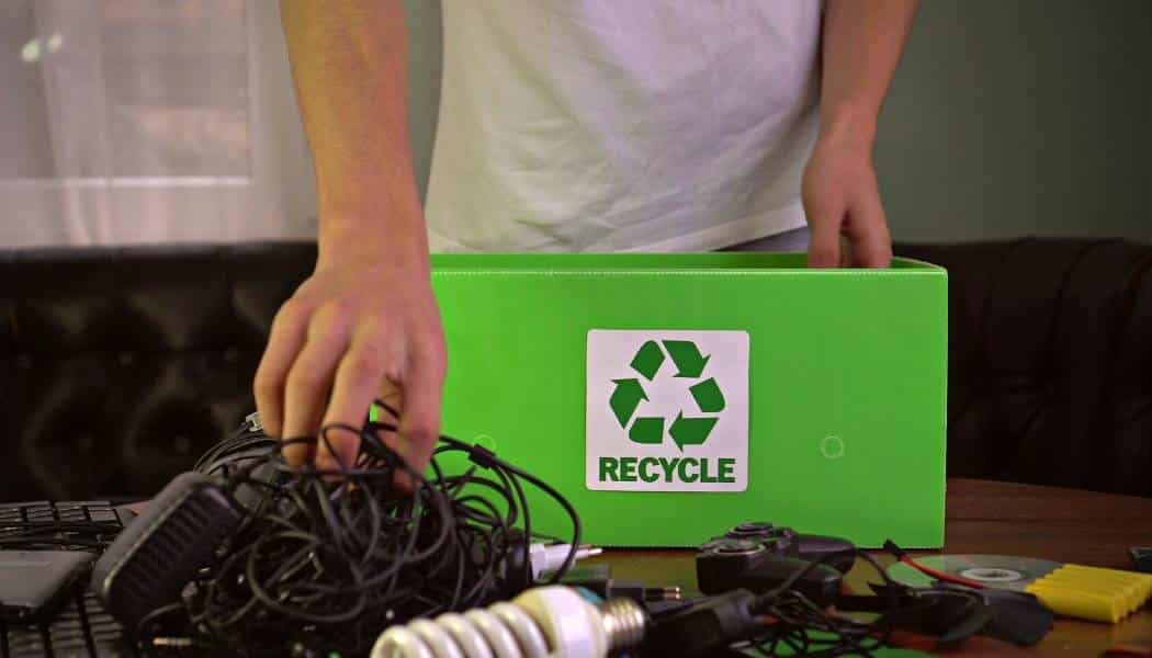 Electronic Recycling. Safe and Secure way to dispose of old, unwanted devices.