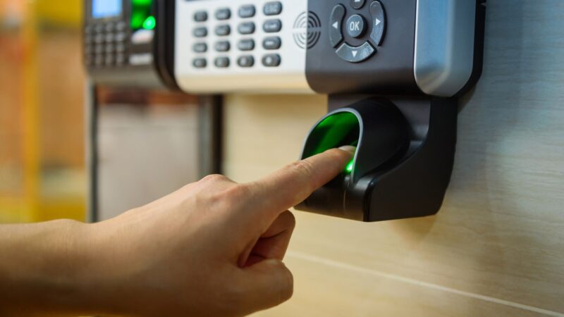 Finger Print Scanner Security System | Mosaic Technolgies