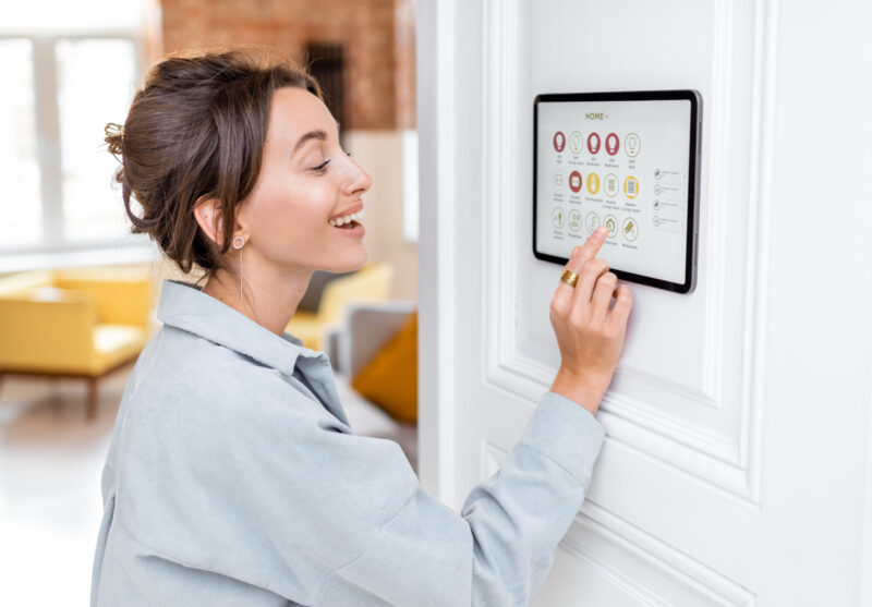 Smart Panel to Control Your Home's Security and Smart Home Devices. | Mosaic Technolgies