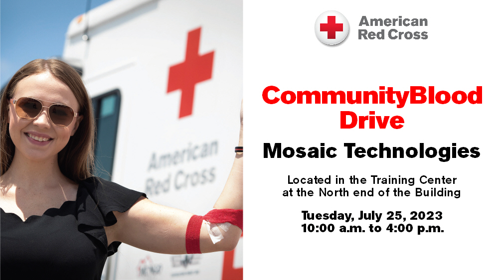 Red Cross Blood Drive - July 25 2023