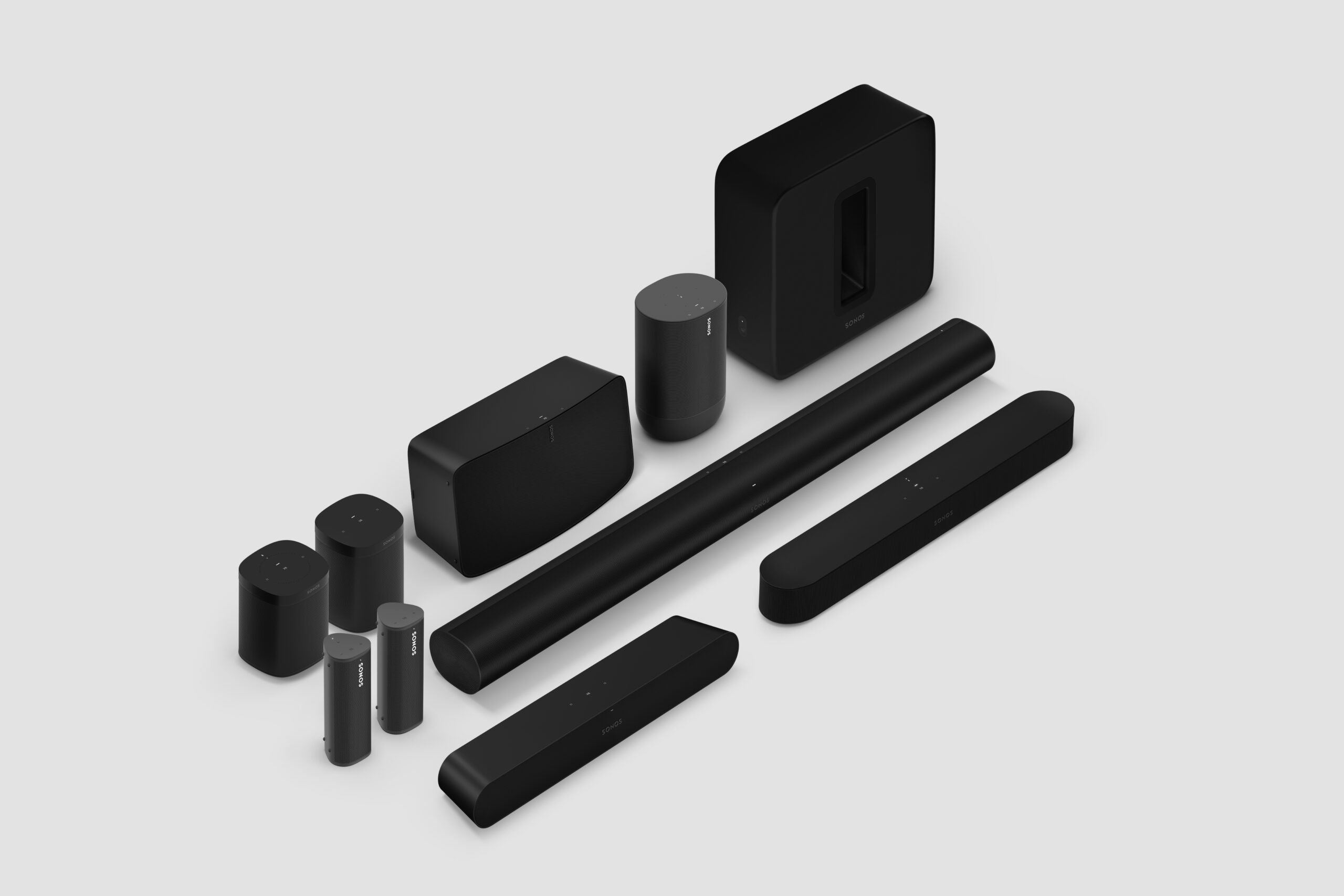 Sonos Home Speakers - Black Color Set | Mosaic Technolgies